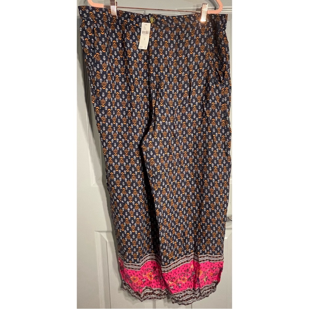 Anthropologie Smocked Balloon-Leg Pants NWT Size 14 - Picture 9 of 16